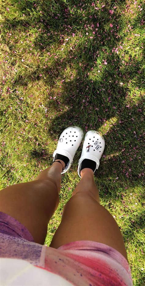 Pinterest Laneyani Crocs Fashion White Crocs Crocs