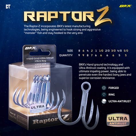 Jual Bkk Raptor Z Size Treble