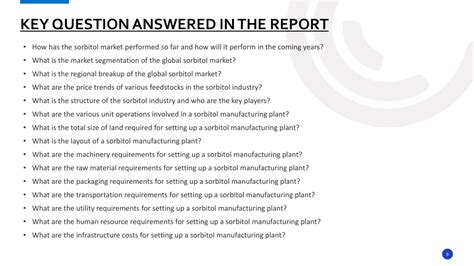 Ppt Sorbitol Manufacturing Plant Project Report 2024 Powerpoint Presentation Id 13180792