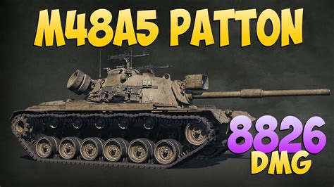 M48 Patton 10 Frags 8 8K Damage Darling World Of Tanks YouTube