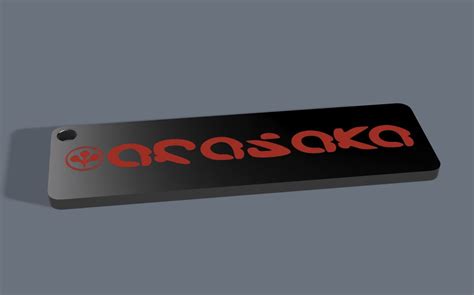 Cyberpunk Arasaka logo keychain AMS by GamerForge | Download free STL ...