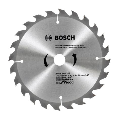 Disco De Serra Circular Para Madeira Metal X Mm Dentes Bosch