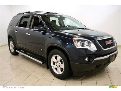 Deep Blue Metallic 2009 GMC Acadia SLT AWD Exterior Photo 44560937