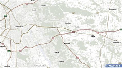 Mapa Majdan Majdan gmina Wiązowna na mapie Targeo