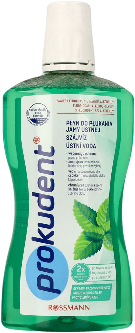 PROKUDENT płyn do płukania jamy ustnej przeciw próchnicy 500 ml