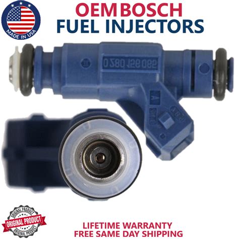 Single New Oem Bosch Fuel Injector For 2000 2006 Volkswagen Audi 18l