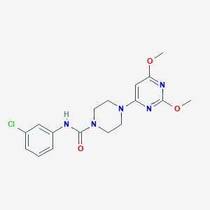 N Chlorophenyl Dimethoxypyrimidin Yl Piperazine