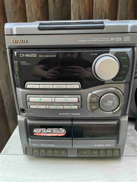 Vintage Aiwa Stereo System Cxna202 Ebay