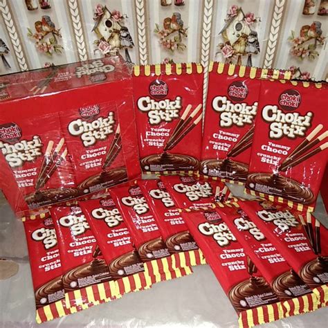 Jual Choki Stix Harga Box Isi Pics G Shopee Indonesia