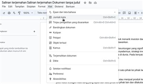 Word Count Google Docs Mengetahui Jumlah Kata Di Google Docs Enter In