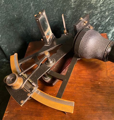 Zero Stock Antique Marine Sextant Octant Made By C Plath Hamburg Germ Explorer Antiques