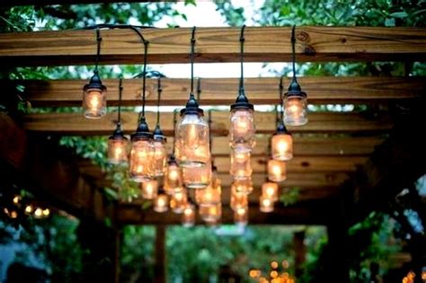 View Gallery Of Outdoor Hanging Lights For Pergola Showing Of Photos