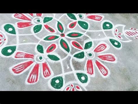 Easy Vaikasi Madham Kolamchukkala Muggulusimple Rangoli Design