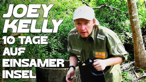 Survival Challenge Joey Kelly Ausgesetzt Auf Einer Einsamen Insel