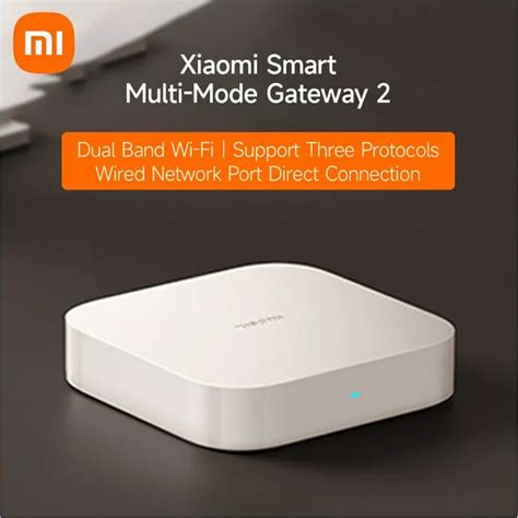 Xiaomi Multimode Smart Home Gateway ZigBee WIFI Bluetooth Mesh Hub Work