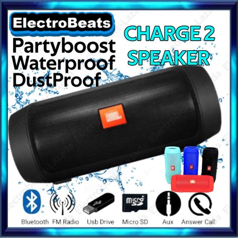 Charge 2 MINI Portable Wireless Bluetooth Speaker Splashproof Stereo