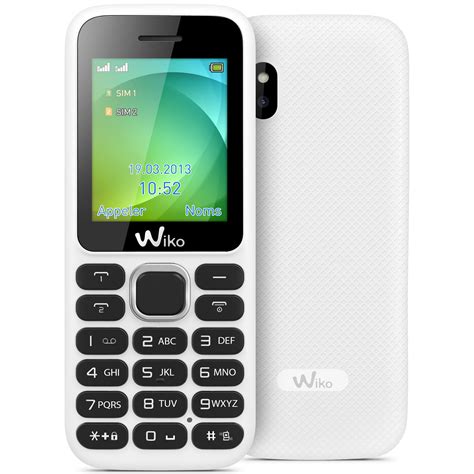 Wiko Lubi 3 Blanc Mobile Smartphone Wiko Sur LDLC