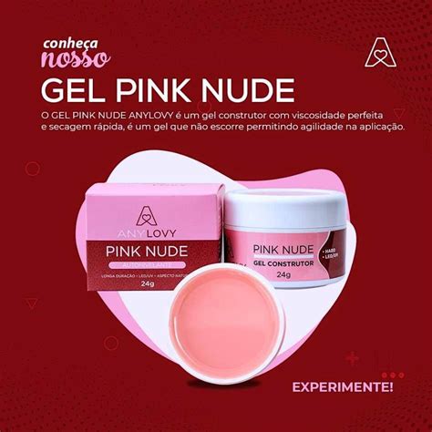 Gel Anylovy Construtor Autonivelante Pink Nude G Loja Da Vivi Unhas