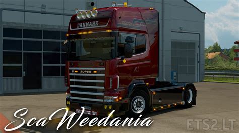 Scania 4 Series Rjl Danmark V8 Metallic Ets2 Mods