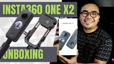 INSTA360 ONE X2 INVISIBLE SELFIE STICK SMALLRIG UTILITY FRAME UNBOXING