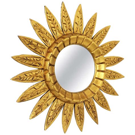 Large Giltwood Sunburst Mirror For Sale At 1stdibs