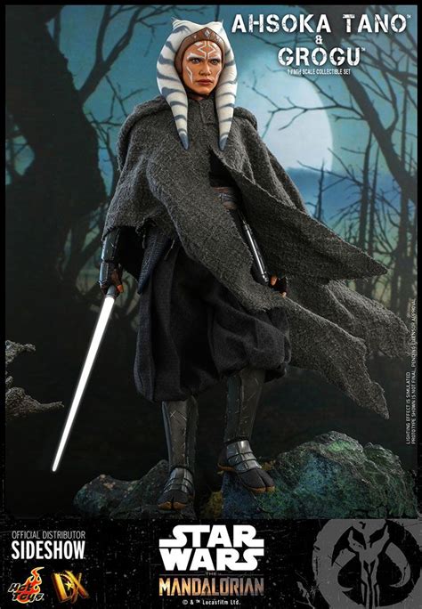 Ahsoka Tano And Grogu Sixth Scale Figure Set By Hot Toys Ahsoka Tano Ahsoka Sideshow Star Wars
