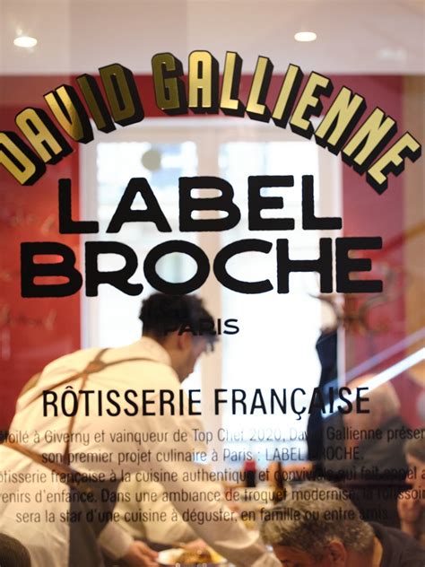 Label Broche E The Crossing S O Os Novos Restaurantes Do Espa O Gourmet