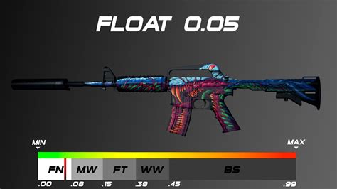 Csgo M4a1 S Hyper Beast Skin Wearfloat Youtube