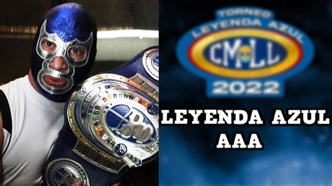 BLUE DEMON JR APUÑ4LA al CMLL CAMPEONATO DE LA LEYENDA AZUL en AAA