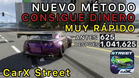 NUEVO METODO Consigue Dinero Rápido En CarX Street Haciendo Este