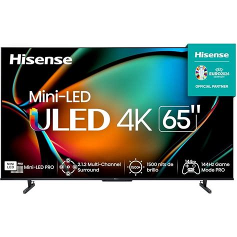 Tv Hisense 65 Pulgadas 4k Ultra Hd Smart Tv Mini Led 65u8k Walmart En