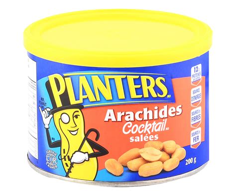 Arachides Cocktail Sal Es G Planters Avec Sel Jean Coutu