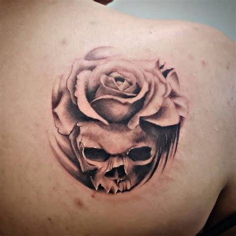 Top 80 Best Skull And Rose Tattoo Ideas [2021 Inspiration Guide]