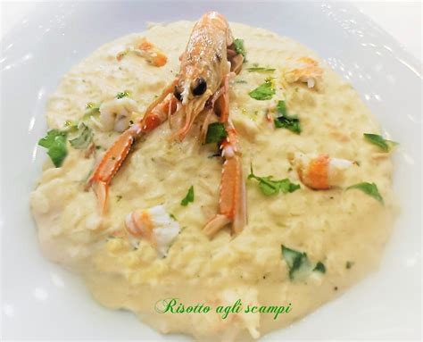 Risotto Alla Crema Di Scampi La Cucina Del Cuore