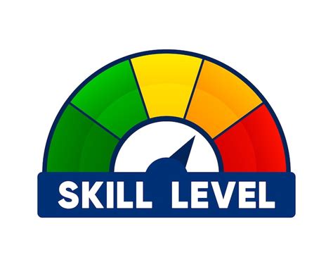 Premium Vector Skill Levels Growth Increasing Skills Level Cartoon