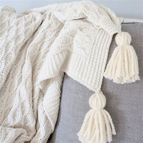 How To Add Tassels To A Blanket So Easy A Box Of Twine