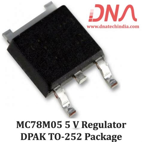 Buy Online MC78M05 DPAK TO 252 SMD Voltage Regulator In India At Low Price