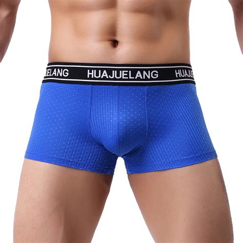 Yihwei Mens Underwear Boxer Brief Long Leg Mens Underwear Sexy Underpants Cotton Sexy