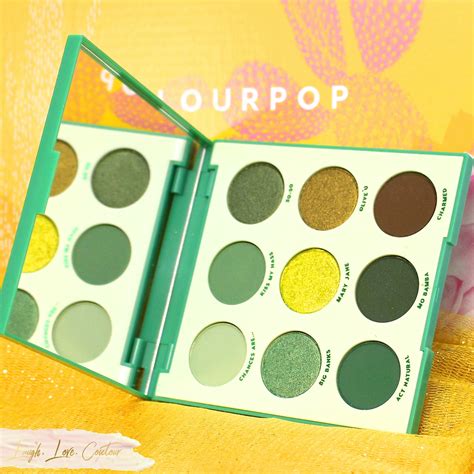 Trying Out The New Colourpop Just My Luck Eyeshadow Palette Laugh