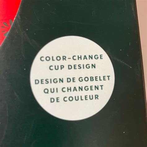 Starbucks Dining Starbucks Color Changing Reusable Hot Cups Limited Edition New Holiday