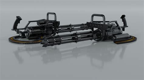 Artstation M134 Minigun