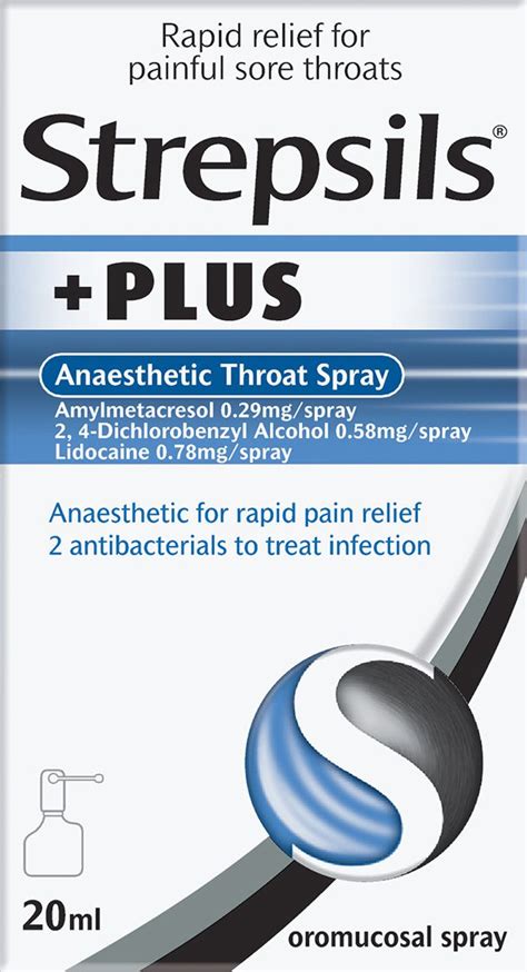 Strepsils Plus Anaesthetic Throat Spray Ml