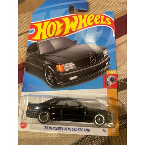 風火輪 Hot Wheels 23G 初版 賓士 89 MERCEDES BENZ 560 SEC AMG 雙門 蝦皮購物