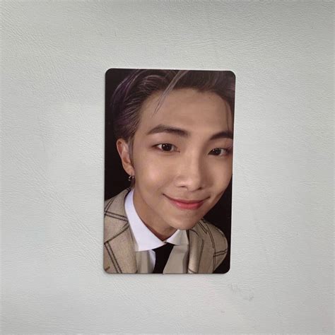 Wts Bts Rm Namjoon Map Of The Soul 7 Photocard Hobbies Toys