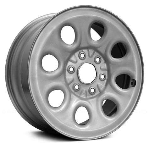 Replace® Stlgr057u20 8 Slot Silver 17x75 Steel Factory Wheel