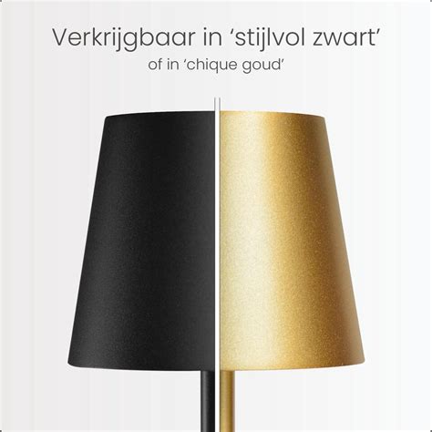 Goliving Tafellamp Oplaadbaar Draadloos En Dimbaar Moderne Touch