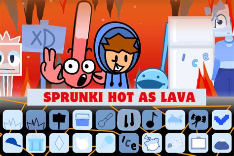 Sprunki Hot As Lava Game Online Free Mod