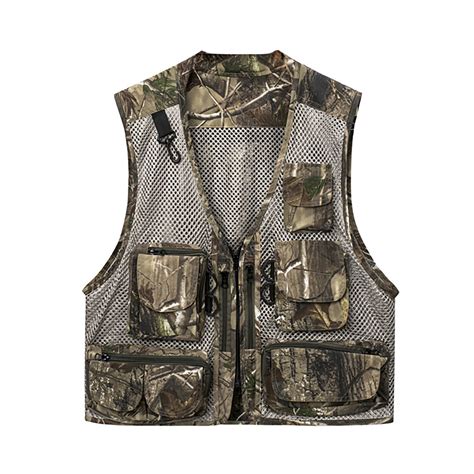 Apexfwdt Men S Fishing Vest Outdoor Work Hunting Utility Vest Quick Dry