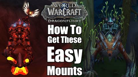 How To Get Magmashell Mount And Temperamental Skyclaw Mount In