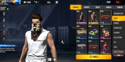 Cara Mendapatkan Mask Loot Crate Free Fire Ff Esportsku